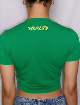 Viral Crop Top - Green