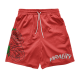 OG Virality Mesh Shorts - Cherry